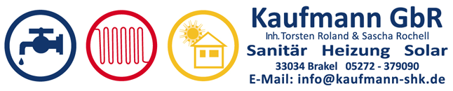 Installation von Heizungs- / Sanitärtechnik im Raum Brakel